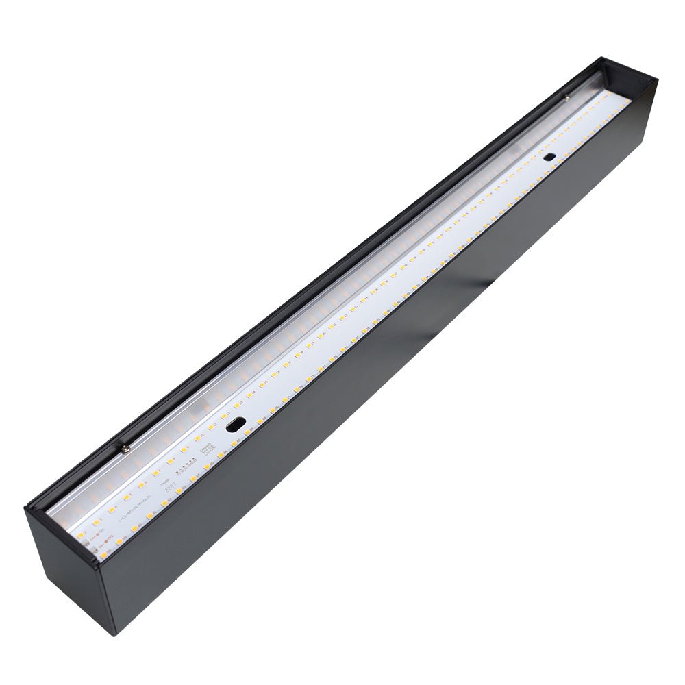 Ultralight Black Linear Recessed Light - Efficient Indoor Lighting (UTL-LP2)