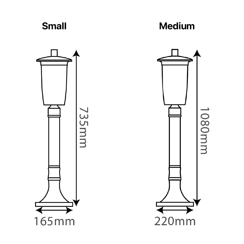Ultralight Classic Outdoor Lantern Light E27 (0316-FAMILY)