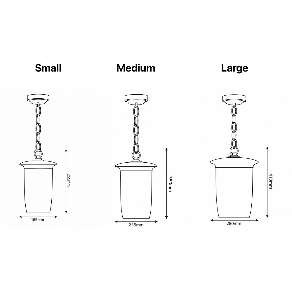 Ultralight Classic Outdoor Lantern Light E27 (0316-FAMILY)