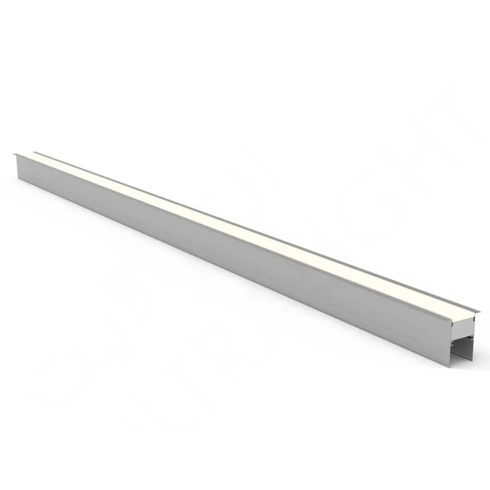 Metallic strip on a white background