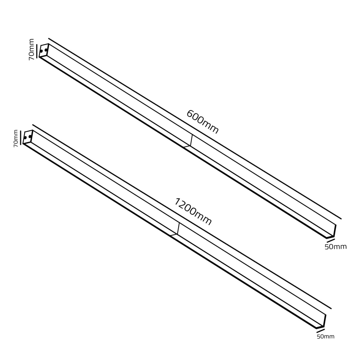 Linear Light Connectable Recessed & Pendant Linear Light