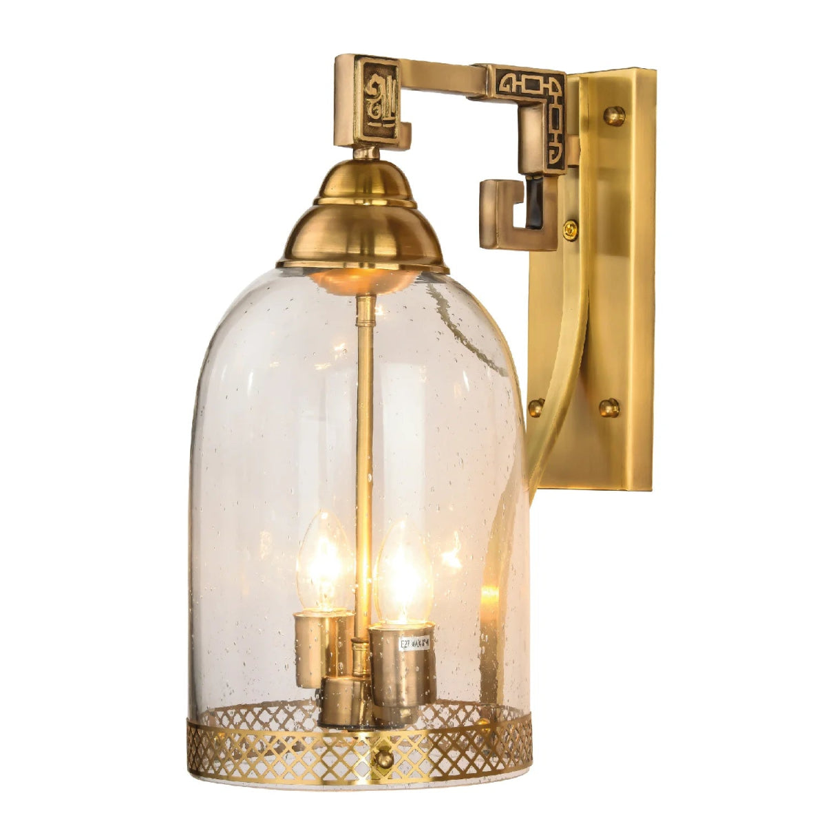 الترا لايت جهاز إنارة جداري نحاسي (5811)