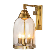 الترا لايت جهاز إنارة جداري نحاسي (5811)