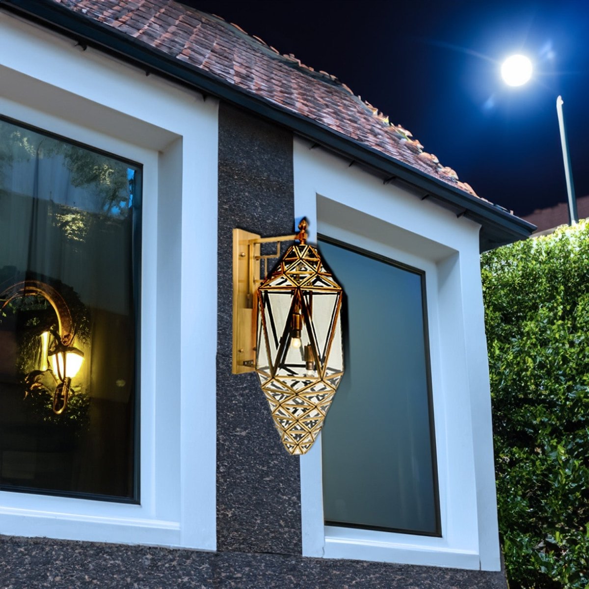 الترا لايت إنارة جداري نحاسي (L0983)