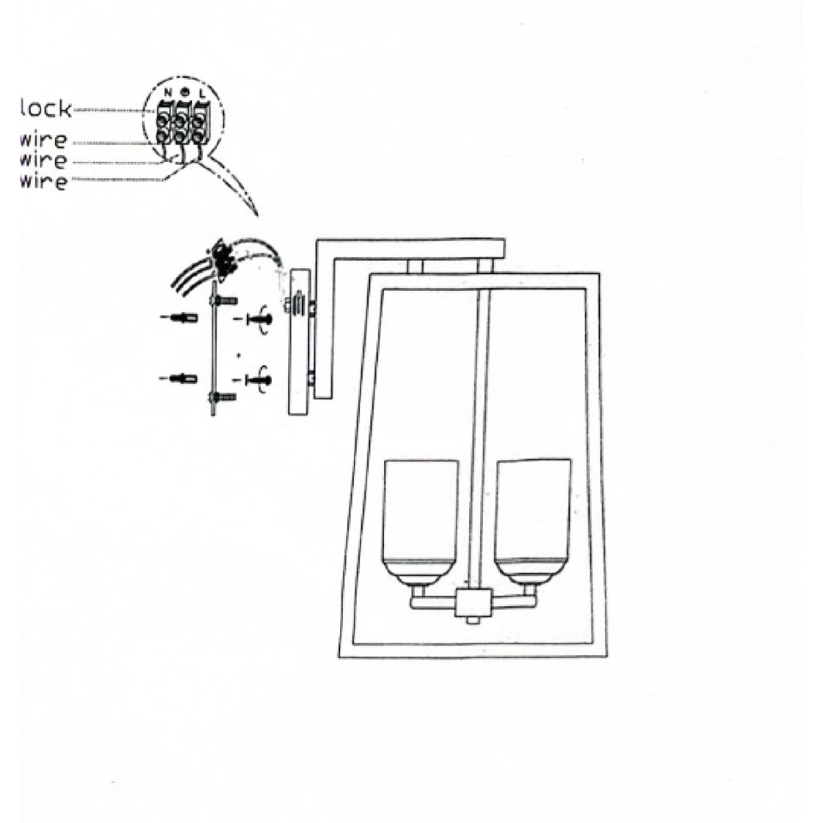 Ultralight Copper Wall Light (L3404)