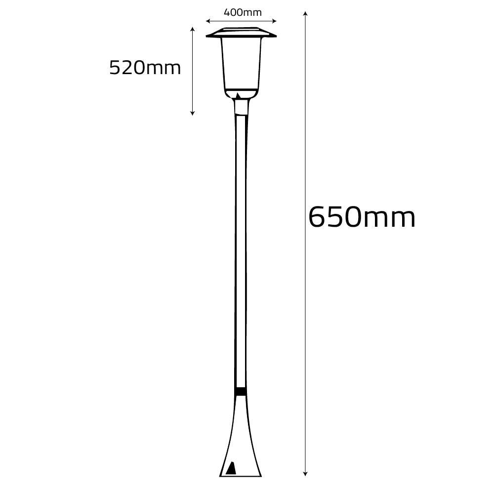 Ultralight Crowned Cylindrical Led Outdoor Light (KH407-family)