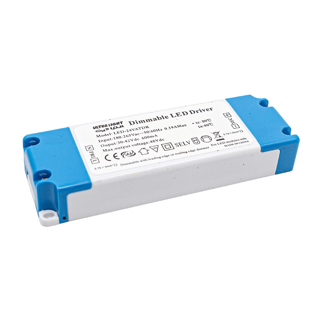 Buy Ultralight Dimmable 48V LED Power Supply 24W (LED-24VATDR) - Best  from Ultralight
