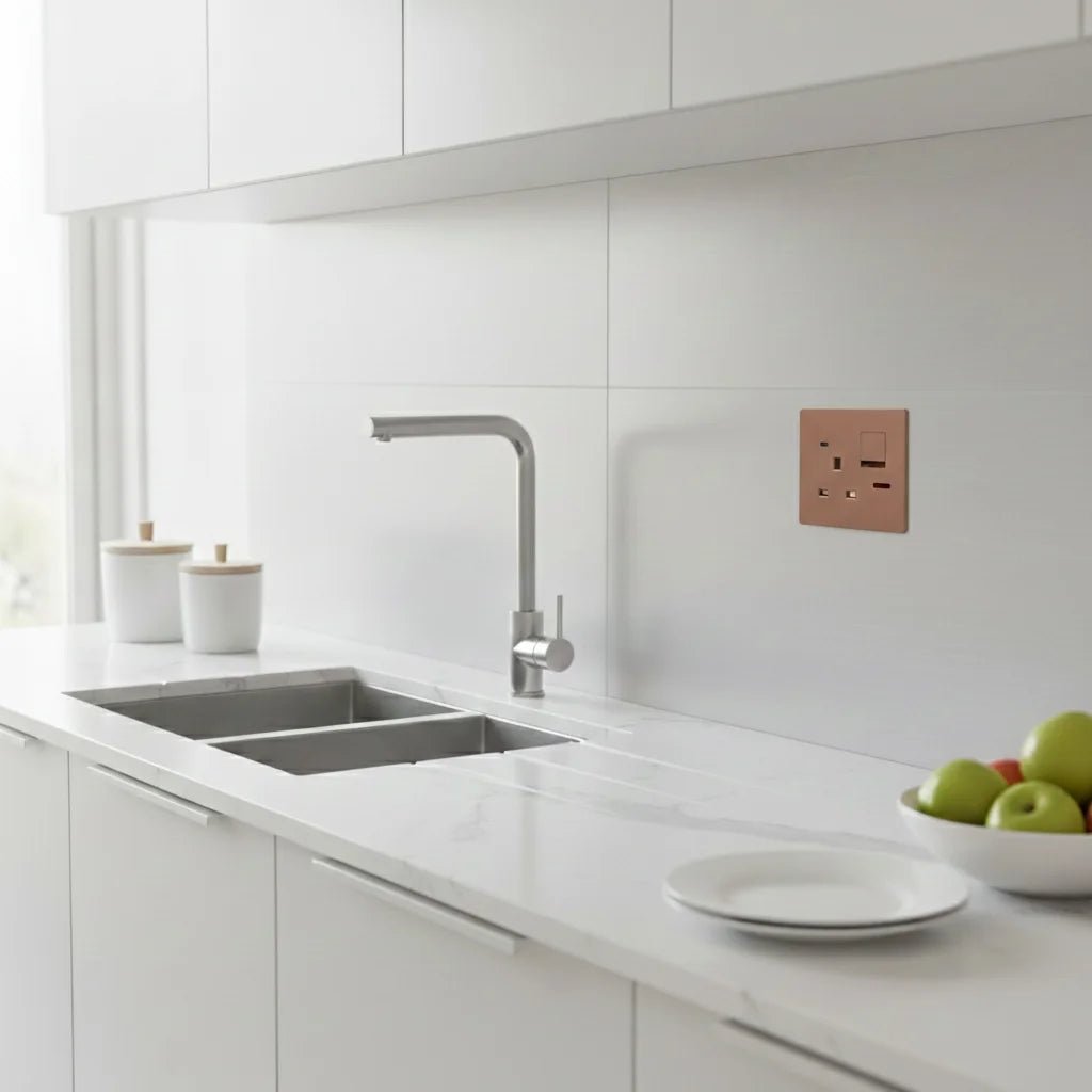 الترالايت ديون فيش بمفتاح 13A + Type C مع نيون (B12-067)