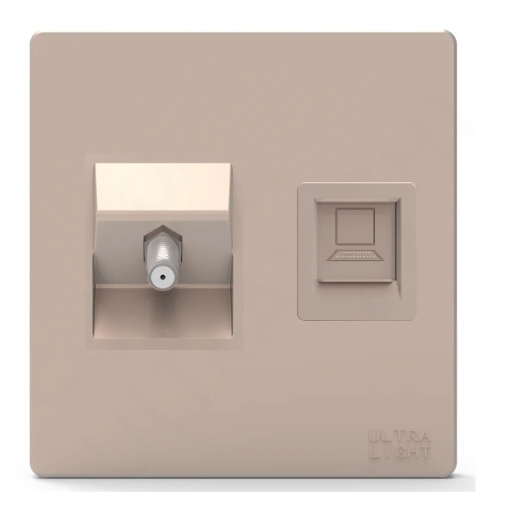 الترالايت ديون فيش دش و كمبيوتر CAT6  (B12-085)