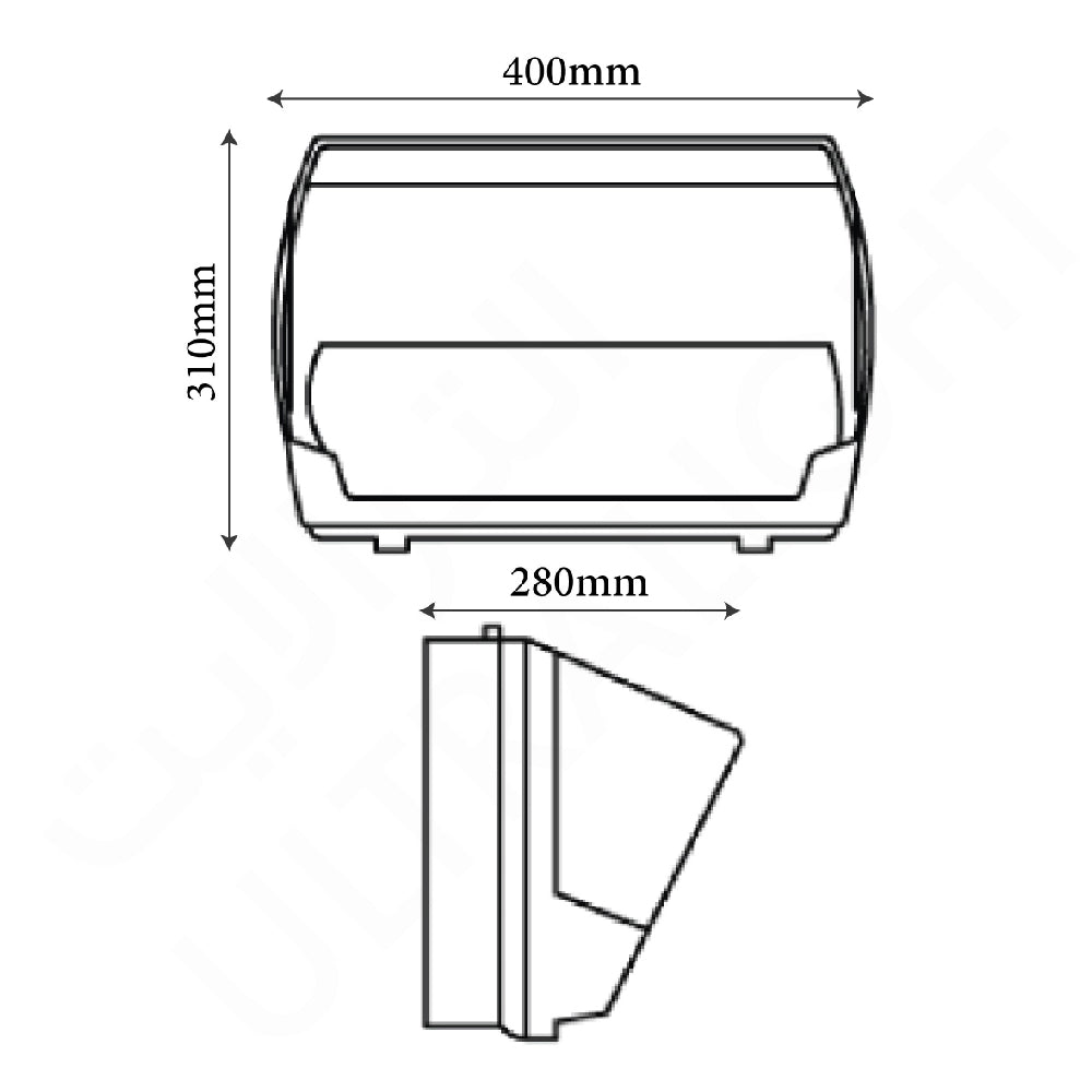 Ultralight E40 Wall Pack (WPA-25)