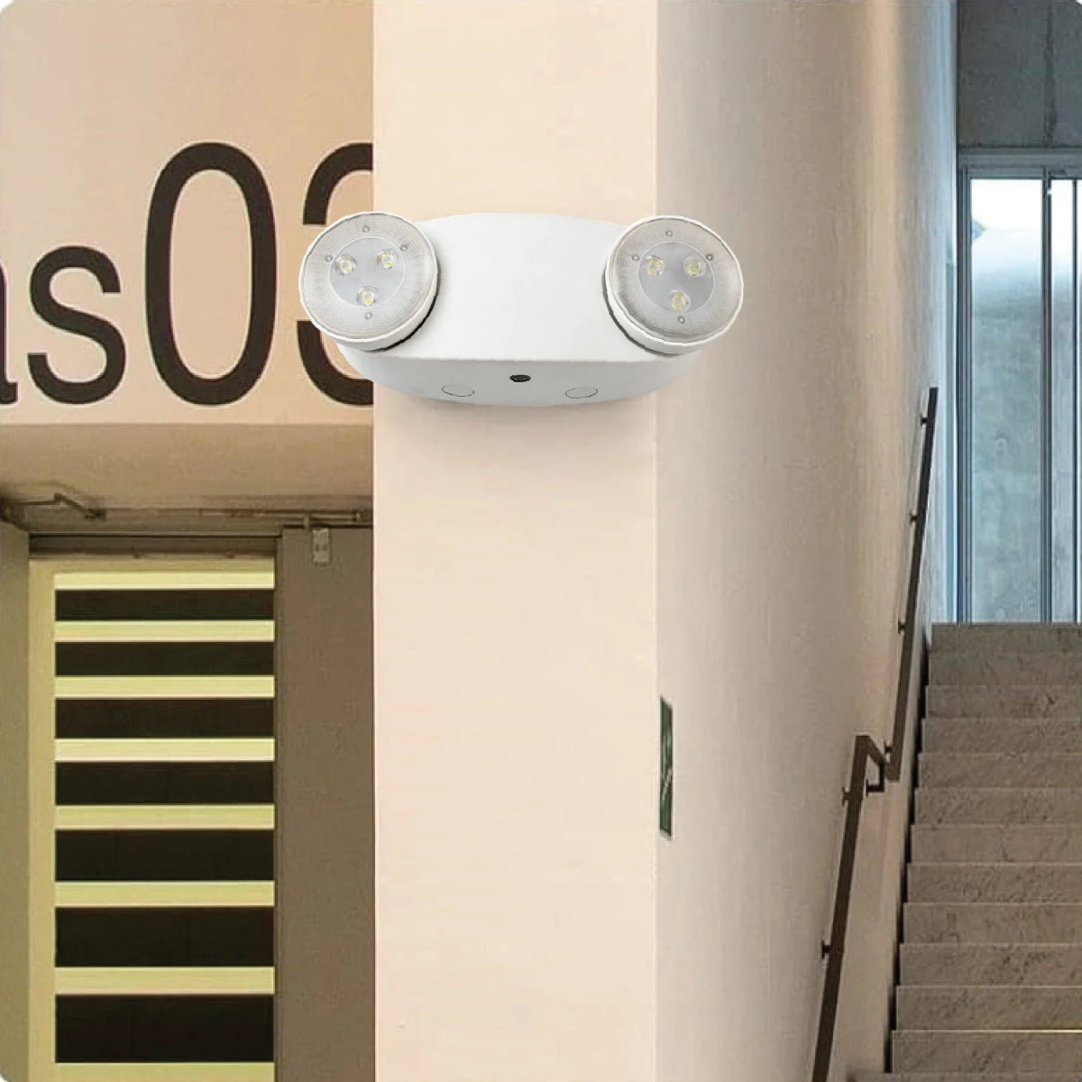 مصباح LED الترالايت للطوارئ بقوة 9 وات مع بطارية (JLEU6)