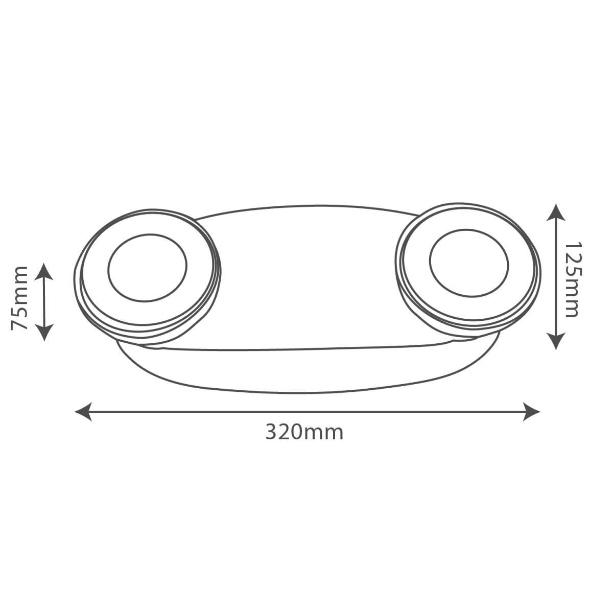 مصباح LED الترالايت للطوارئ بقوة 9 وات مع بطارية (JLEU6)
