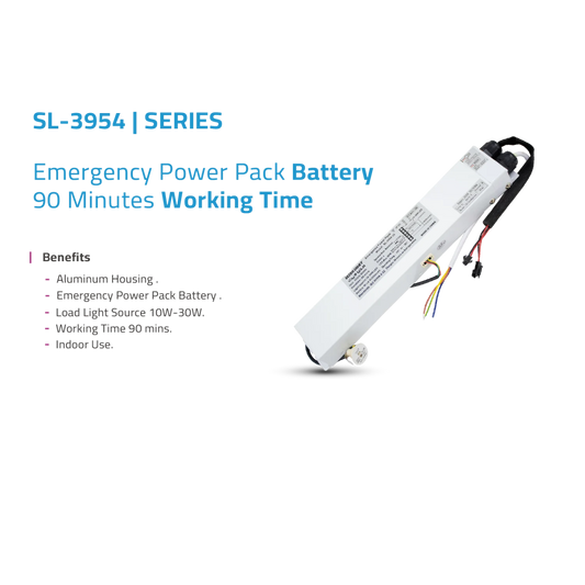 Ultralight Emergency Power Pack - 30W - IP30 (SL-3954-30)