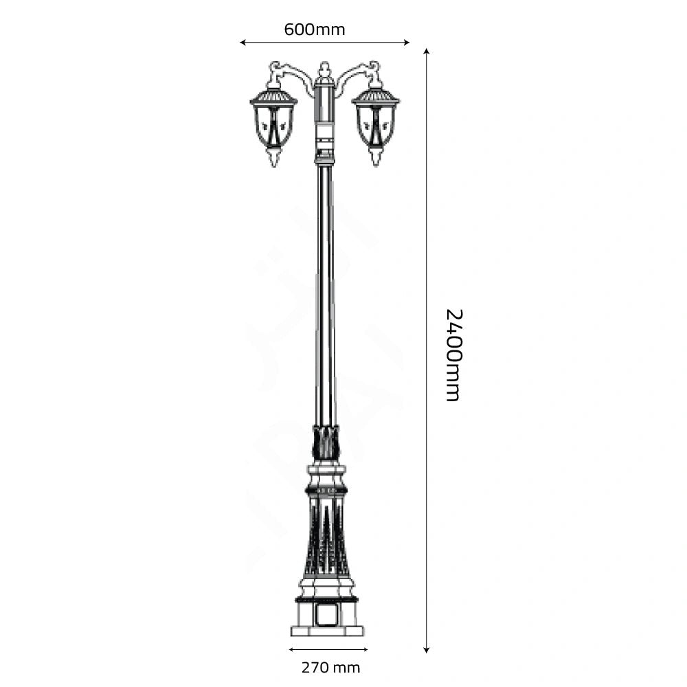 Ultralight European Classic Outdoor Light (0263-family)