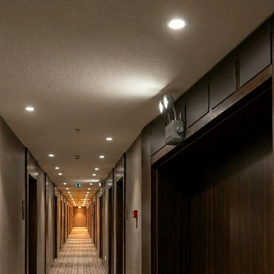Ultralight Explosion Proof Emergency Light – Twin Spot LED, IP65 Waterproof (JY-1009)