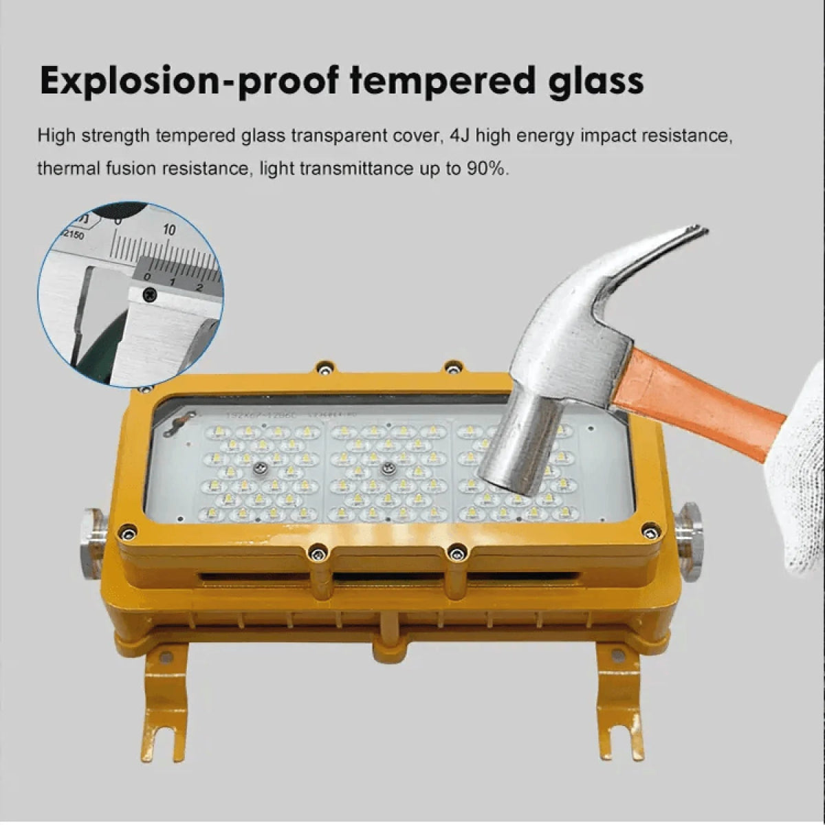 كشاف ليد 30 واط مضاد للإنفجار الترالايت - إنارة قوية وآمنة للمناطق الخطرة (SM8185)