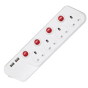 Ultralight Extension Socket 5 Meter (SU154-USB)