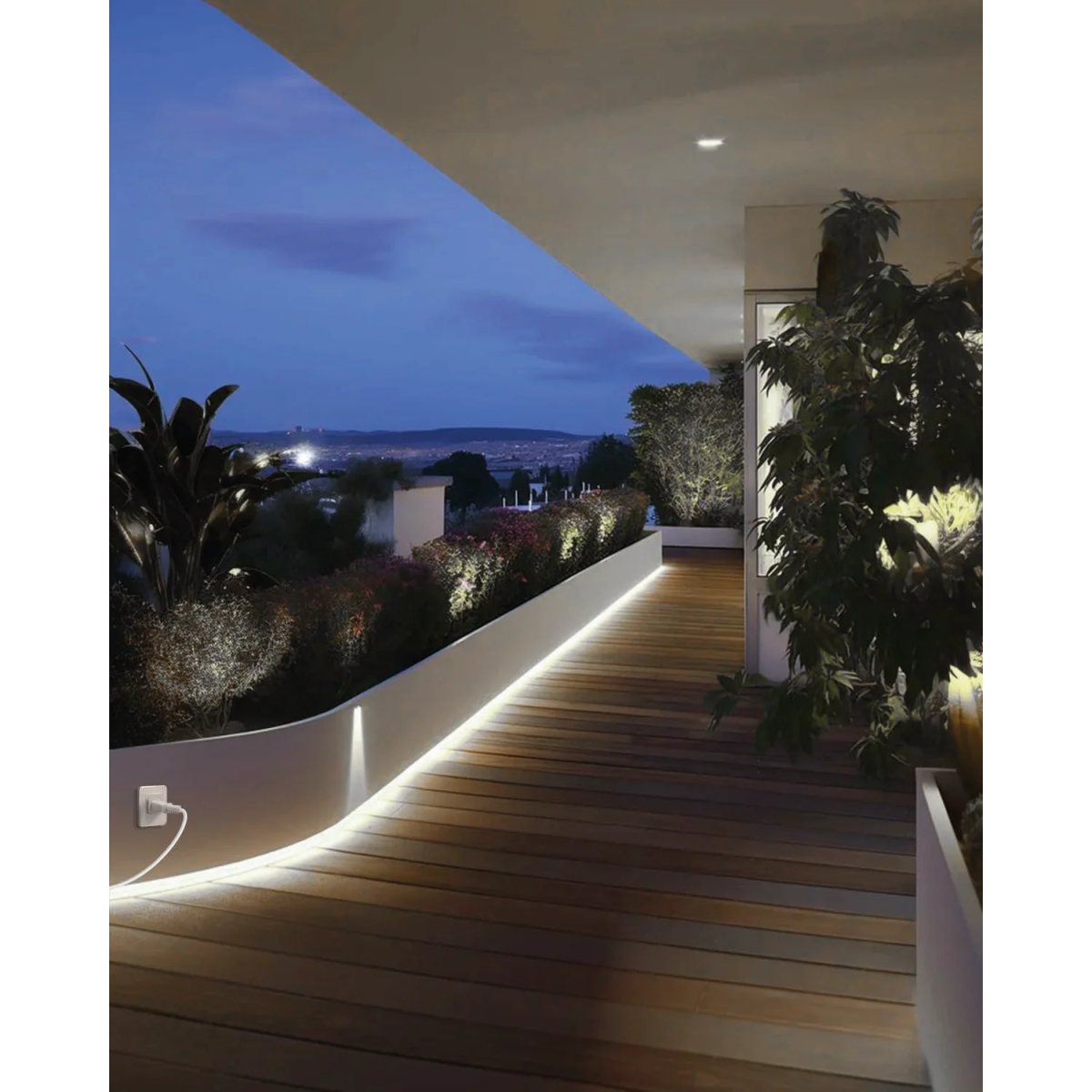 Color-changing LED strips

