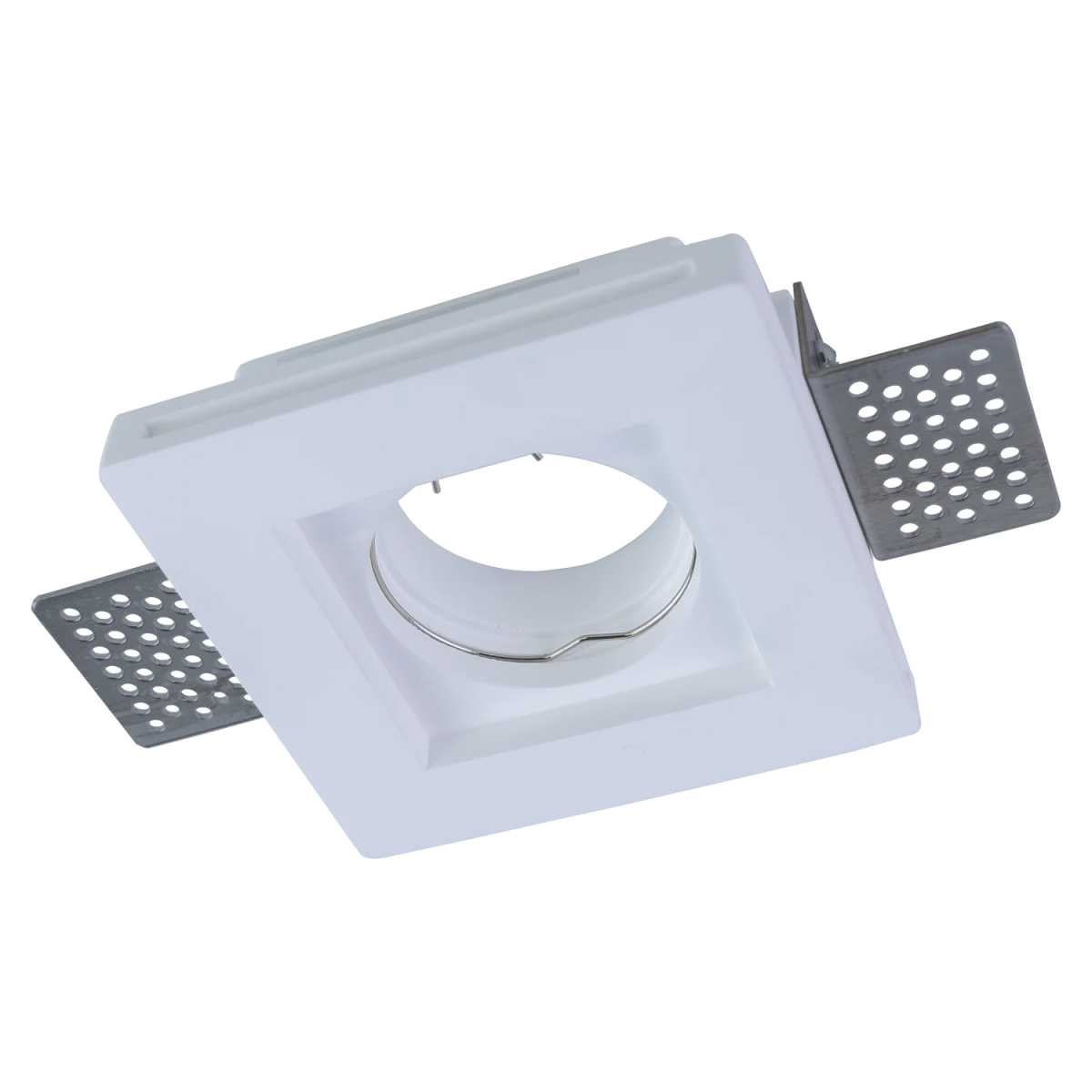 Ultralight Gypsum Spot Light Frame GU10 100mm (BRV1001A)