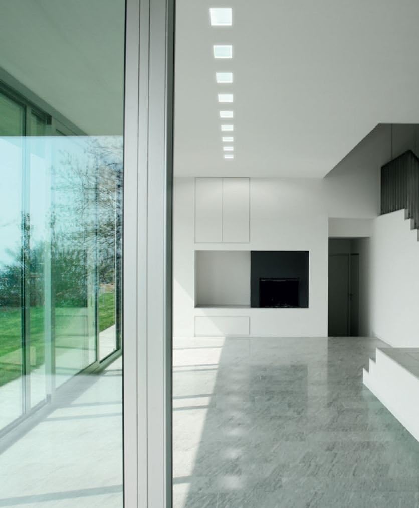 Ultralight Gypsum Spot Light Frame GU10 100mm (BRV1001A)