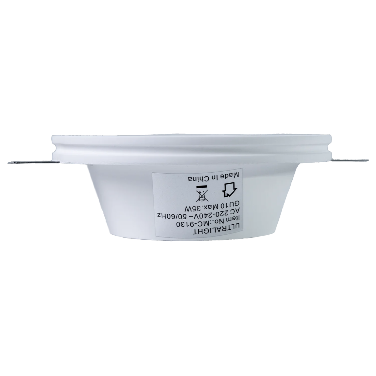 Ultralight Gypsum Spot Light Frame GU10 - Elegant Design (MC-9130)