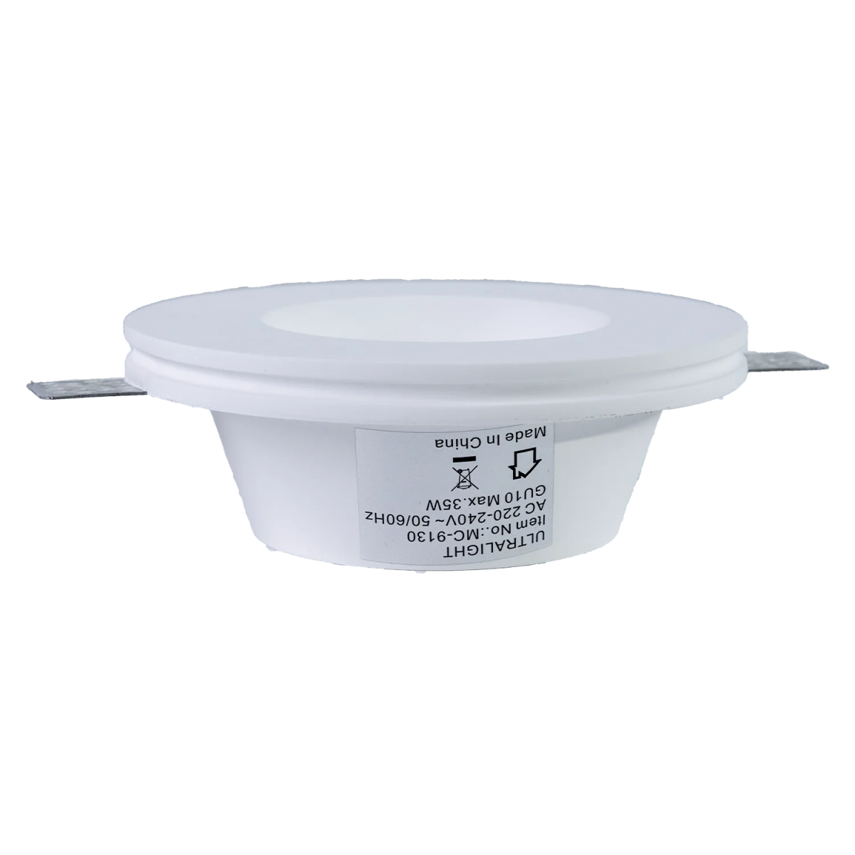 Ultralight Gypsum Spot Light Frame GU10 - Elegant Design (MC-9130)