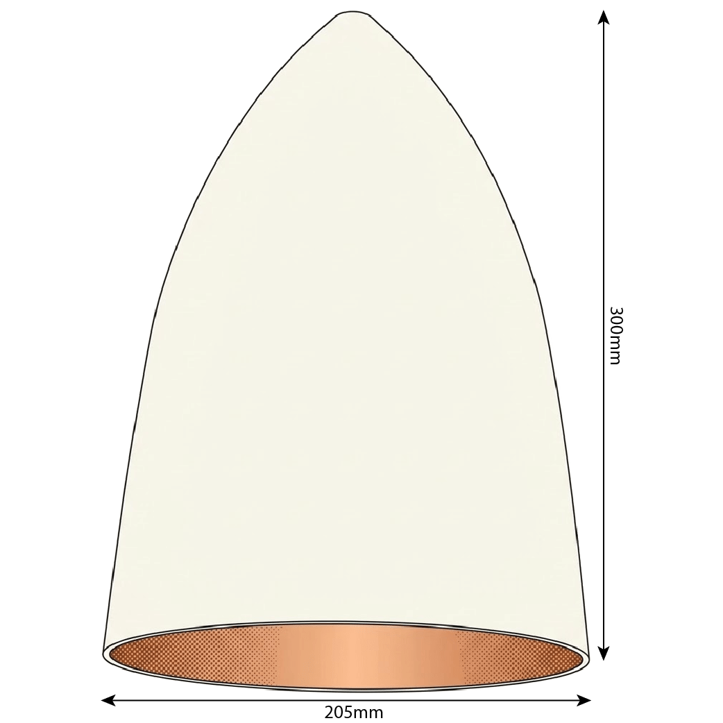 Ultralight High Bay Light Frame Cone Pendant Light Holder E27 (Q7837)