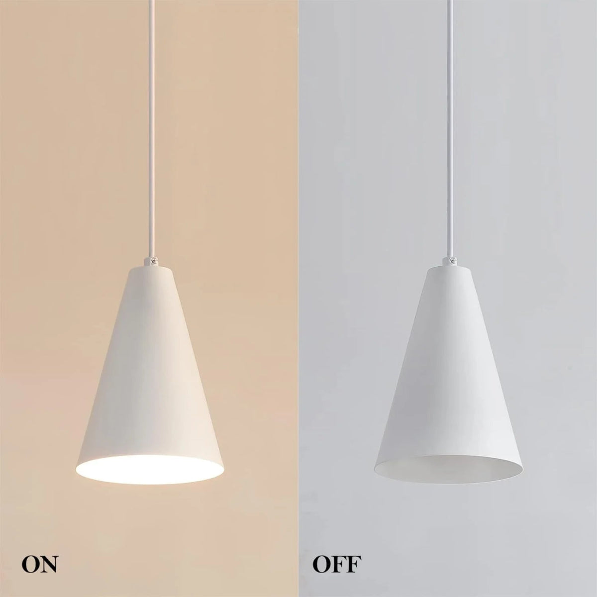 إنارة معلقة مخروطية داخلية من الترالايت (BR6021)