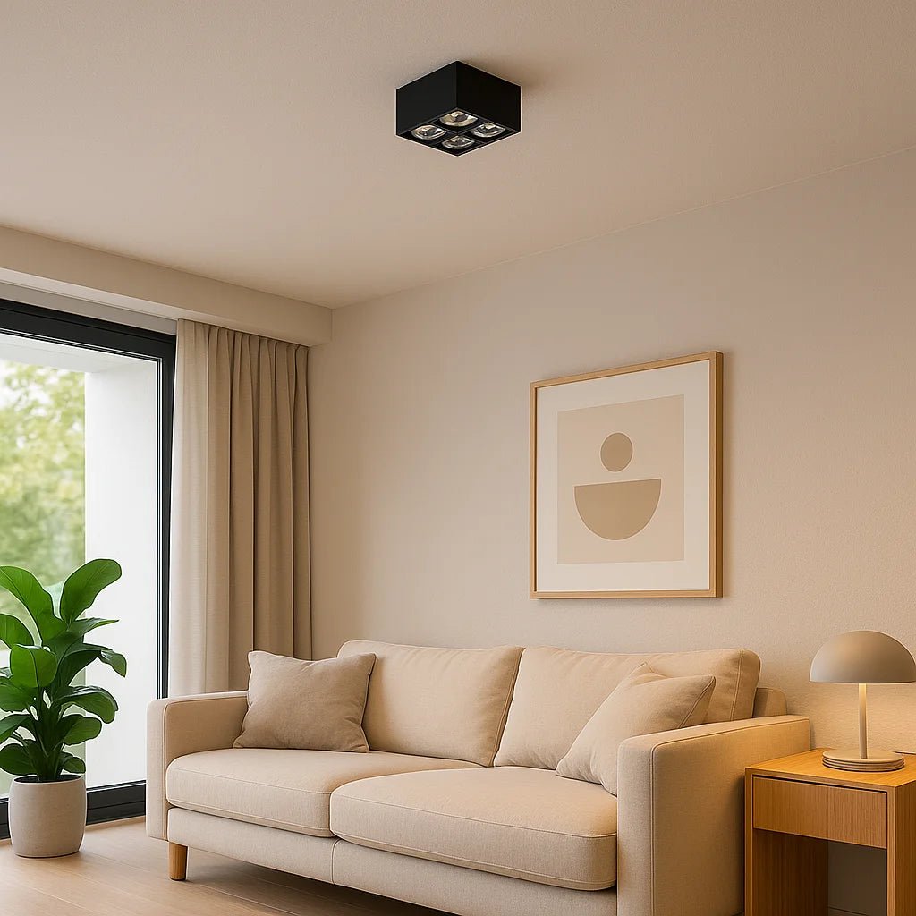 كشاف ليد جداري بتركيب سطحي عصري مع درجة وضوح ألوان عالية CRI>90 (MD006)