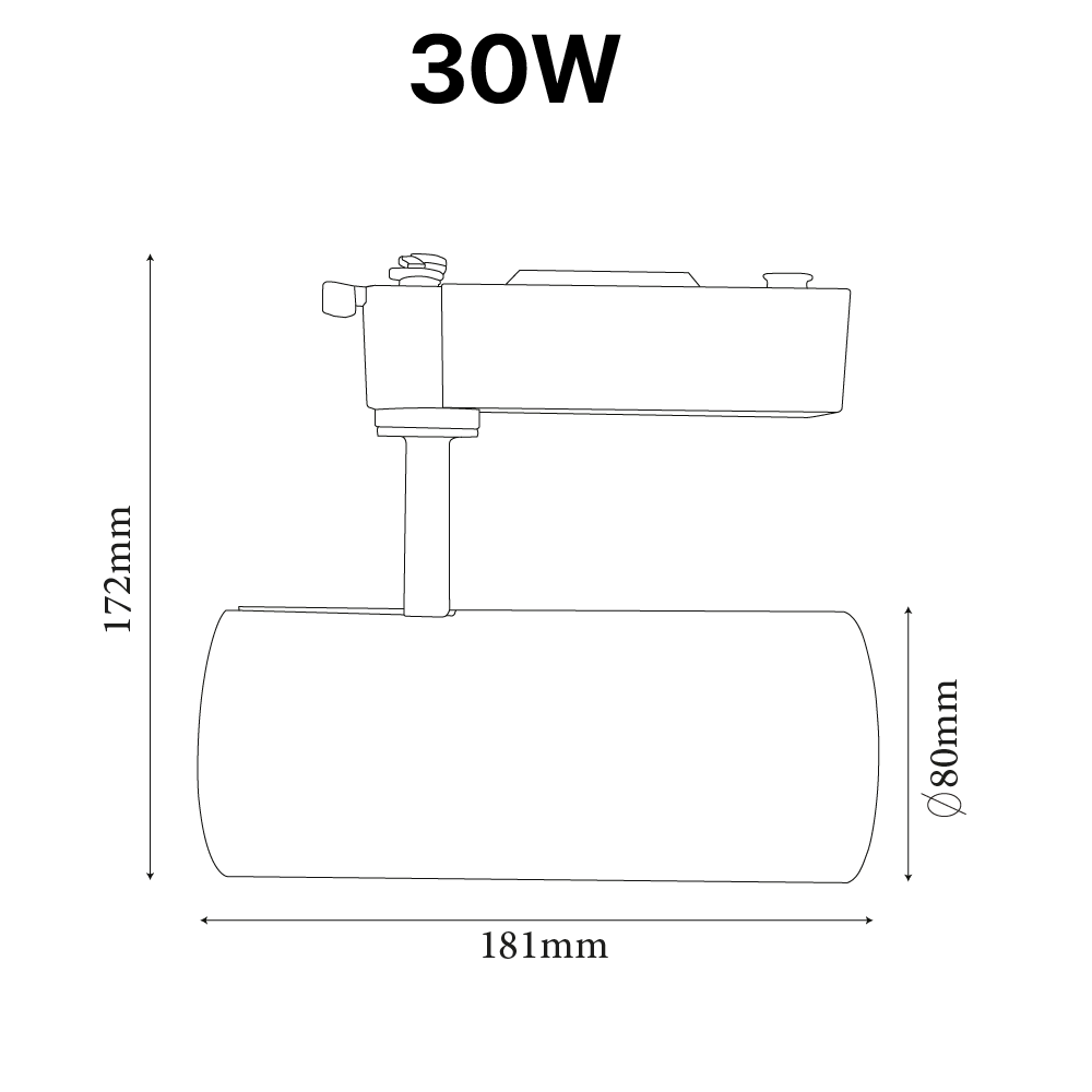 Technical drawing of a cylindrical component with dimensions labeled