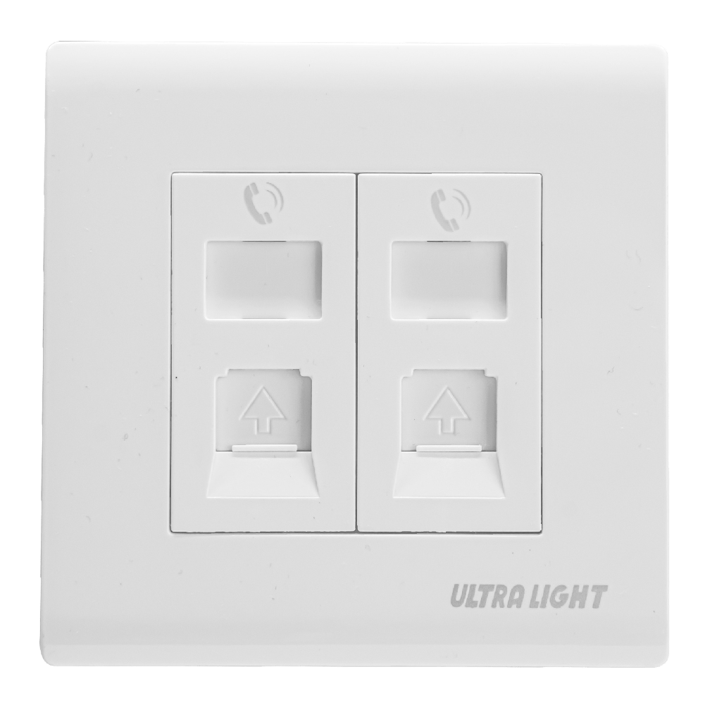 الترا لايت فيش هاتف مزدوج (W86/2TEL/B)