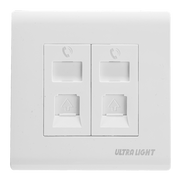 الترا لايت فيش هاتف مزدوج (W86/2TEL/B)