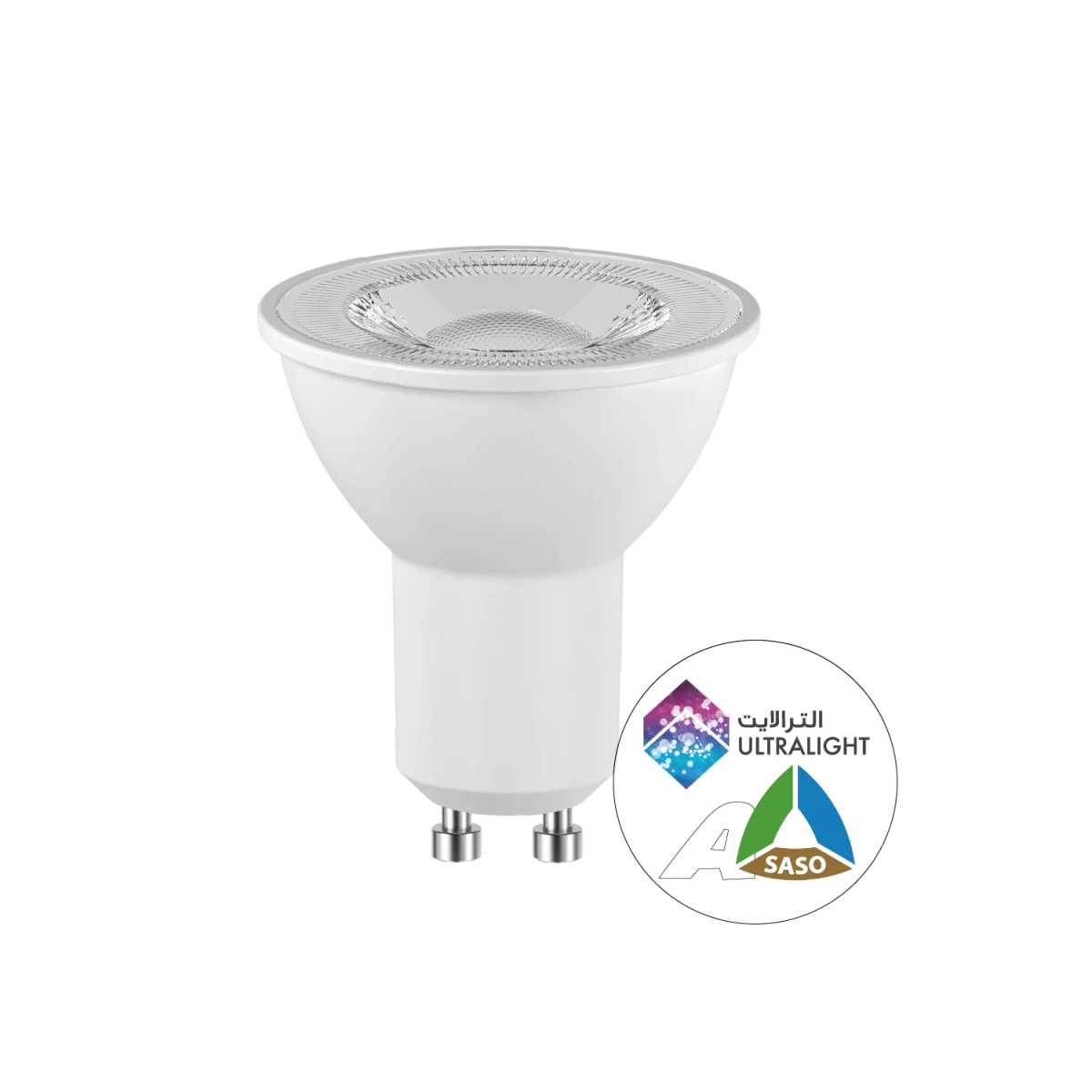 Ultralight LED Bulb 4.7W GU10 - Most Efficient Lighting 170 lm/W (UTL-M800ST-170)