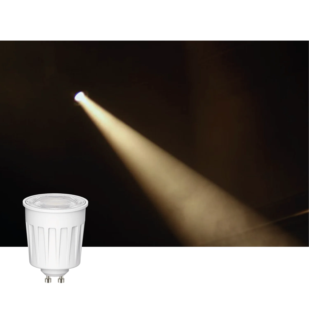 Ultralight LED Bulb Light 7.5W - Narrow Beam (UTL-CF-12aM650ST)