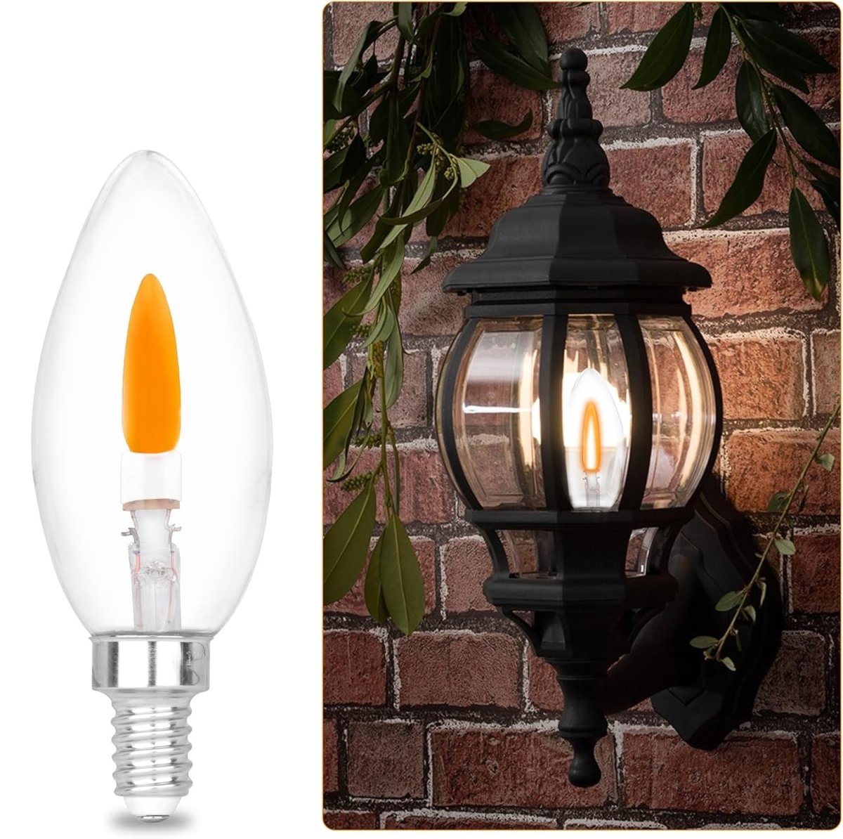 Ultralight LED Candle Filament Bulb Light 1W (UTL-FFCB)