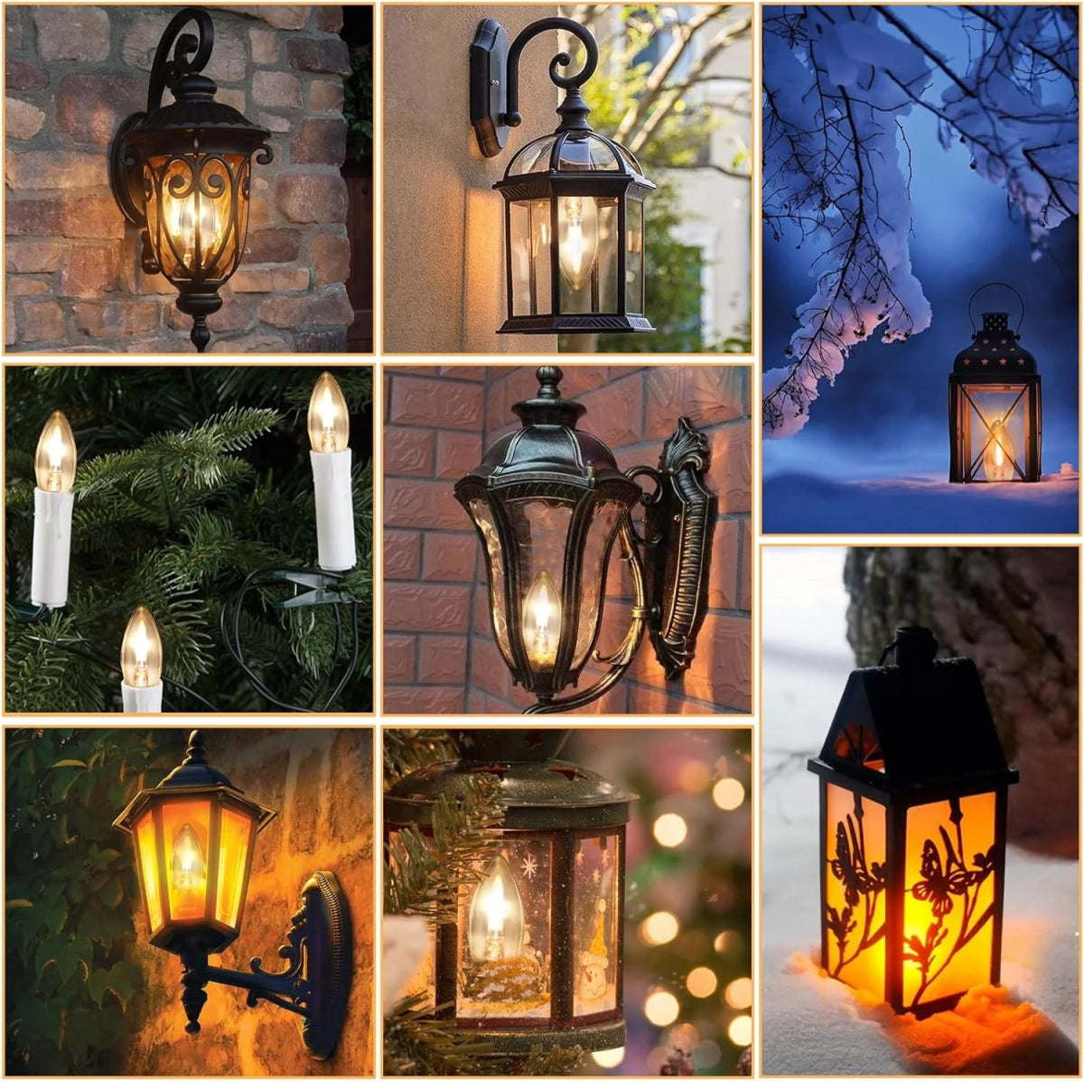 Ultralight LED Candle Filament Bulb Light 1W (UTL-FFCB)