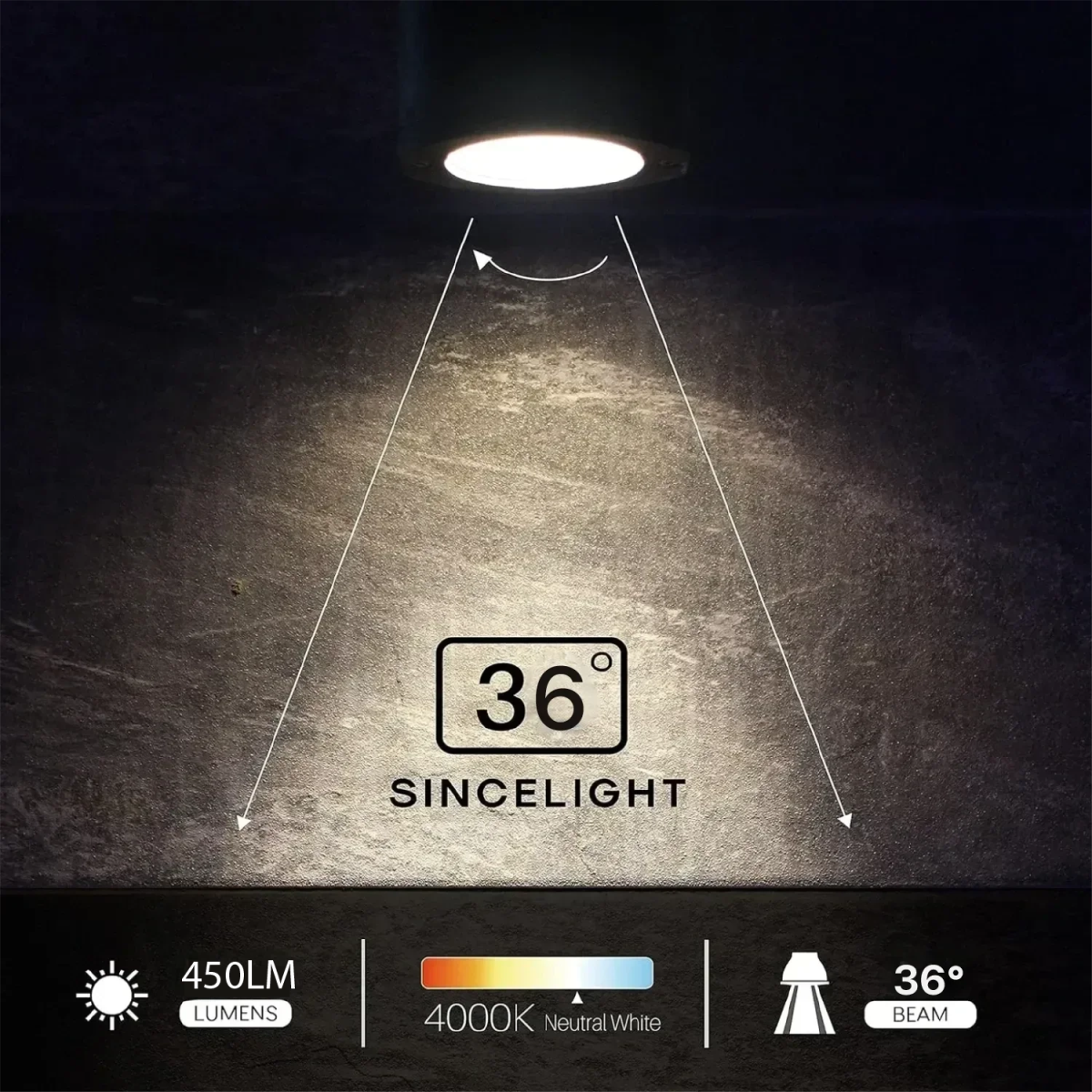 Ultralight LED Down Light White - Samsung Chip (UTL-KS)