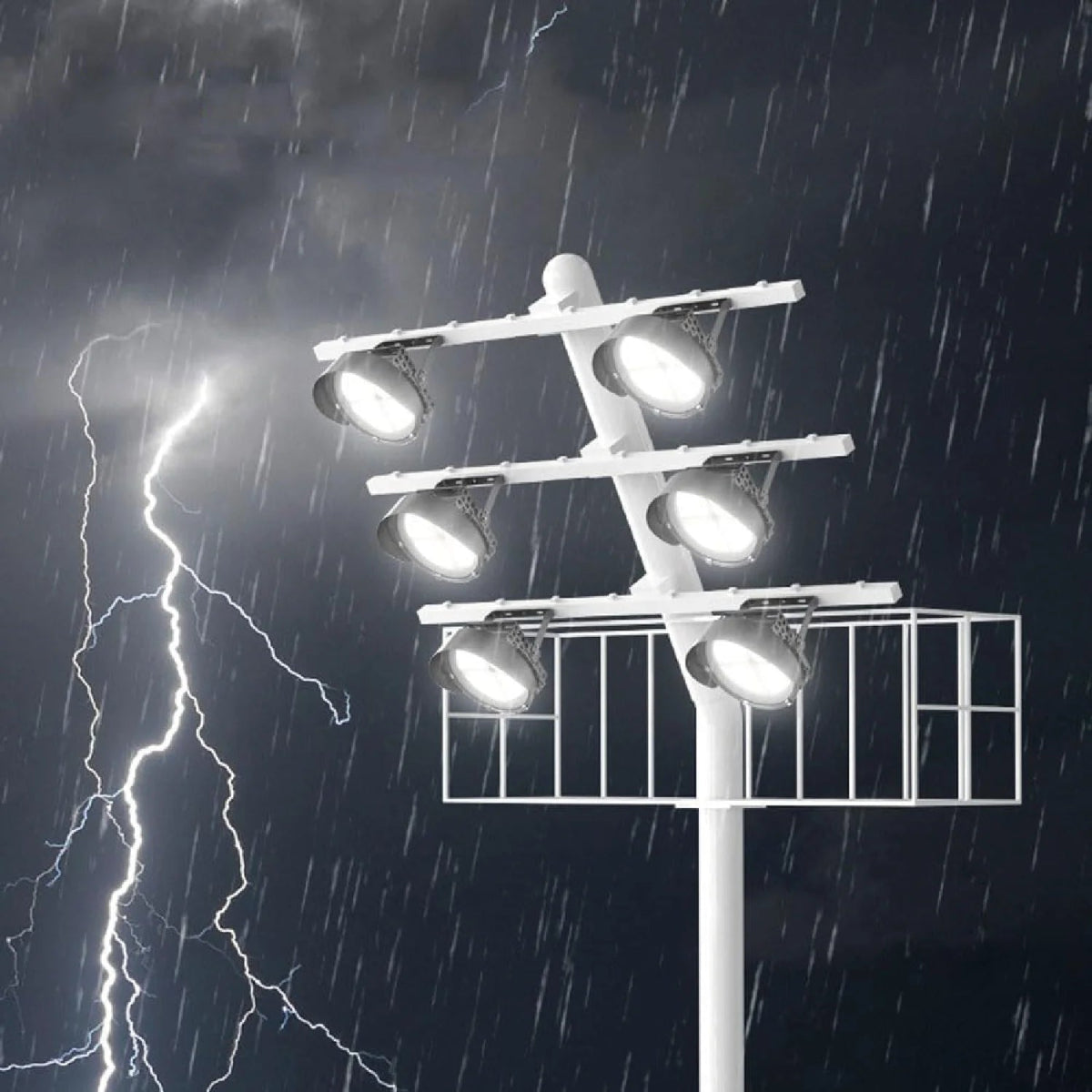 Ultralight LED Flood Light - Highest Power Flood in Market 1800W (WY-FL2098)