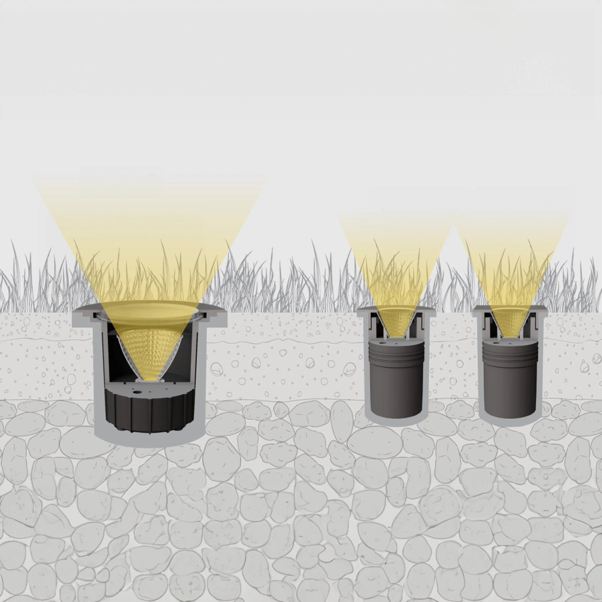 الترا لايت إنارة أرضية غاطسة (BR7713)