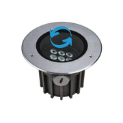 مصباح إنارة ليد أرضية 12.5 واط ,قابلة للتدوير مع درجة حماية IP67 (BR7867)