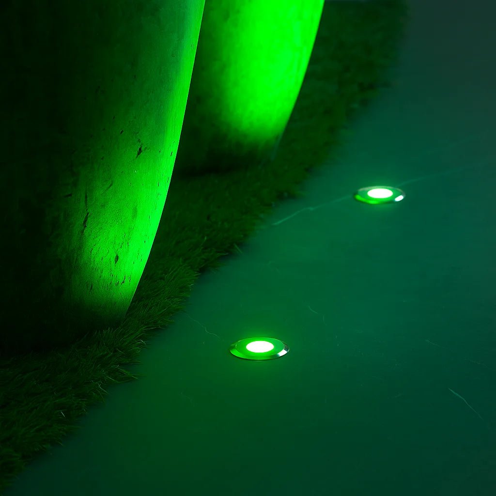 كشاف ليد أرضي مقاوم للماء  من الترالايت – تصميم Up-Light بزاوية 30° وهيكل ألمنيوم (4331)