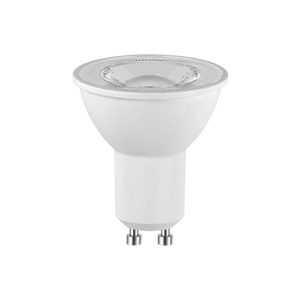 LED light bulb on a white background