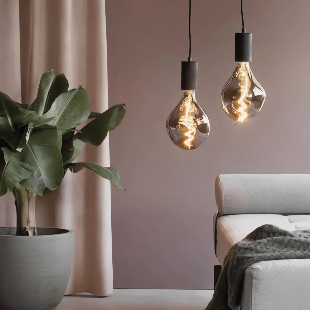 لمبة ليد الترالايت لون ضبابي ديكورية E27 4.5 واط (UTL-PS150SG)