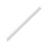 White LED strip light on a white background