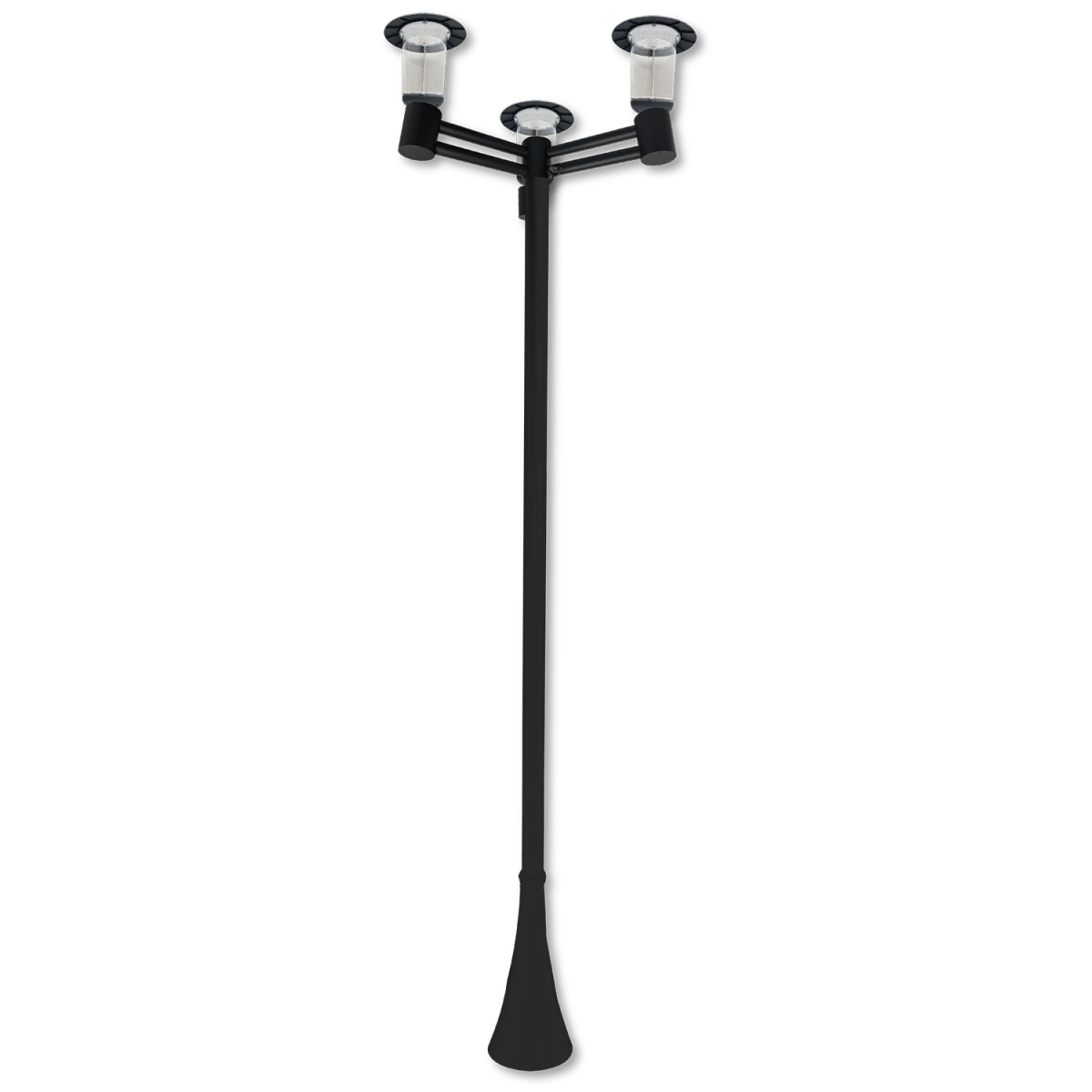 Exterior lighting post

