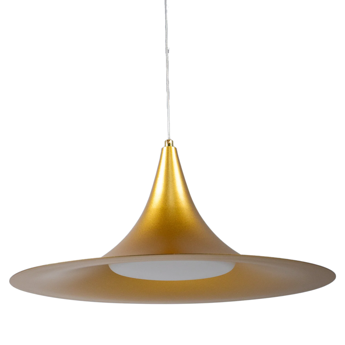 Ultralight LED Pendant Light – Stylish 20W Cone Hanging Light (BR4865)