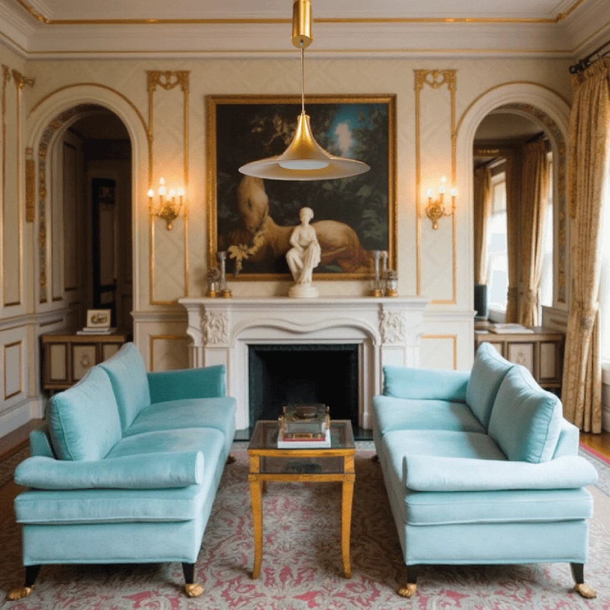 Ultralight LED Pendant Light – Stylish 20W Cone Hanging Light (BR4865)