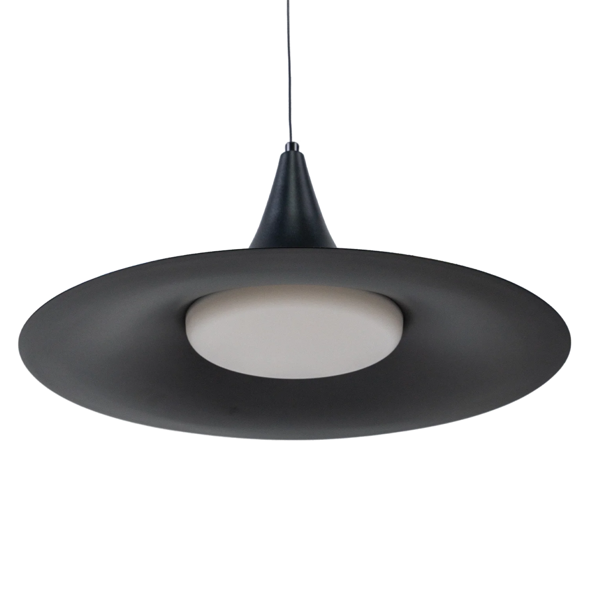 Ultralight LED Pendant Light – Stylish 20W Cone Hanging Light (BR4865)