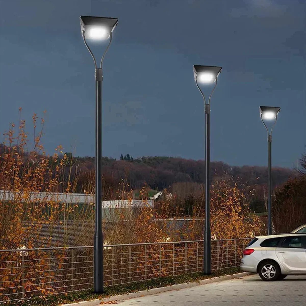 Ultralight LED Pole Head 100W with 3 Color Change and 5 Years Warranty (ZY-5005)
