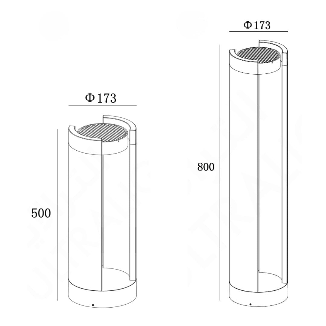 Ultralight LED Pole Light for Garden 14W IP65 (FYL0219)